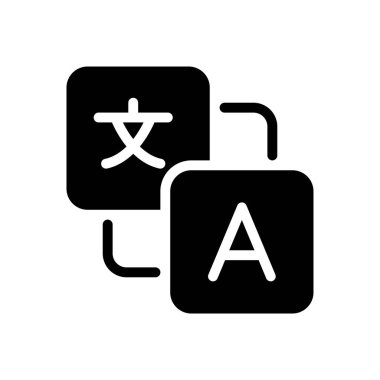 Şeffaf bir arkaplan üzerinde çeviri vektör illüstrasyonu. Konsept ve grafik tasarımı için mükemmel kalite sembolleri..