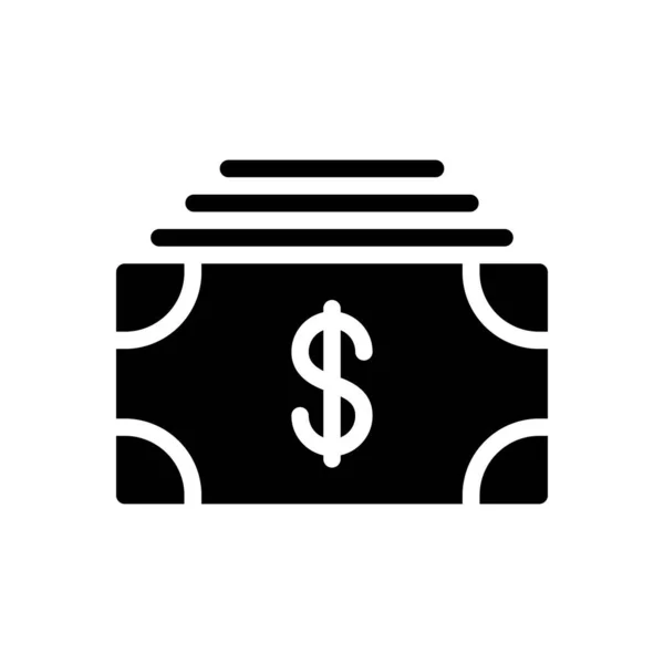 Dólar Ilustração Vetor Caixa Fundo Transparente Símbolos Qualidade Premium Ícone — Vetor de Stock