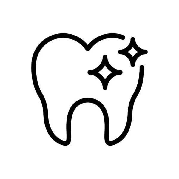 Зубы Сияют Векторной Иллюстрацией Прозрачном Фоне Премиум Символы Качества Тонкая — стоковый вектор