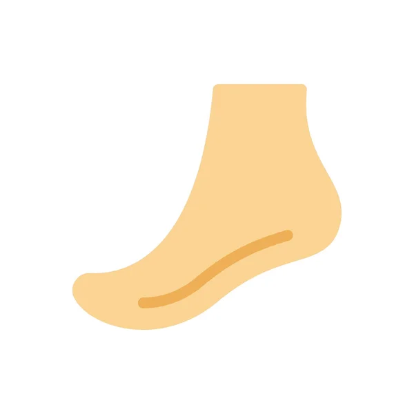 Foot Vector Illustration Transparent Background Premium Quality Symbols Stroke Icon — 스톡 벡터