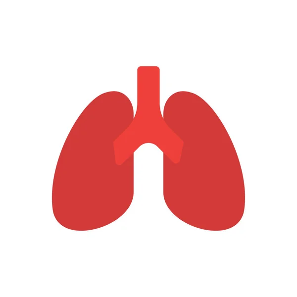 Lungs Vector Illustration Transparent Background Premium Quality Symbols Stroke Icon — Stock Vector