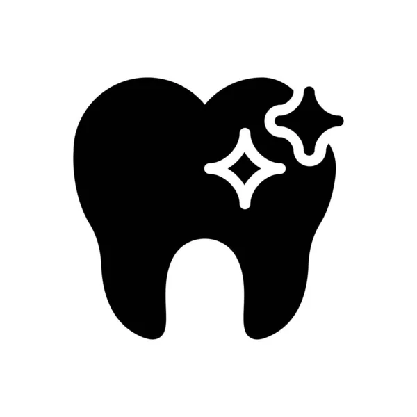 Denti Brillano Illustrazione Vettoriale Uno Sfondo Trasparente Simboli Qualità Premium — Vettoriale Stock