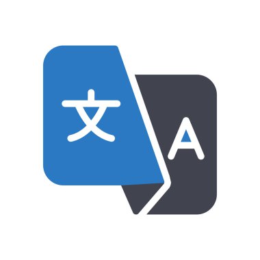 Şeffaf bir arkaplan üzerinde çeviri vektör illüstrasyonu. Konsept ve grafik tasarımı için mükemmel kalite sembolleri..