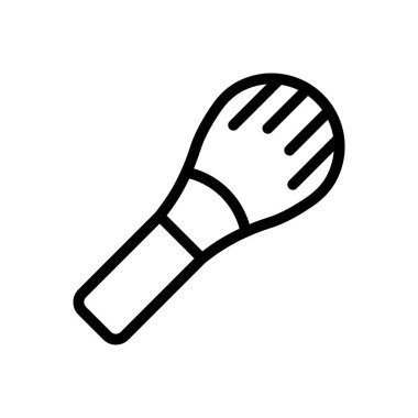 Şeffaf arkaplan üzerinde fırça vektör çizimi. Premium kalite semboller. Konsept ve grafik tasarım için ince çizgi simgesi. 