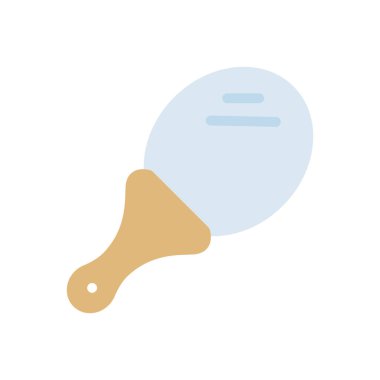 Şeffaf bir arkaplan üzerindeki ayna vektör çizimi. Konsept ve grafik tasarım için mükemmel kalite simgeleri.. 