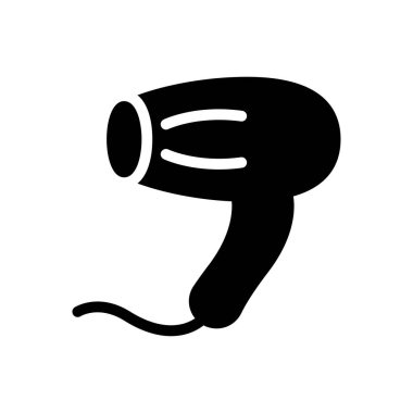 Şeffaf bir arkaplan üzerinde kurutucu vektör çizimi. Konsept ve grafik tasarımı için mükemmel kalite sembolleri.. 