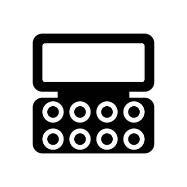 Şeffaf bir arkaplan üzerinde makyaj vektörü çizimi. Konsept ve grafik tasarım için özel kalite semboller..