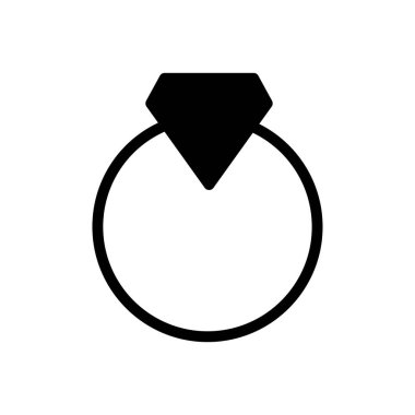 Şeffaf bir arkaplan üzerinde halka vektör çizimi. Konsept ve grafik tasarımı için kaliteli semboller.. 