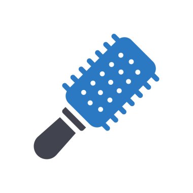 Şeffaf bir arkaplanda saç tarağı vektör çizimi. Konsept ve grafik tasarımı için özel kalite semboller..