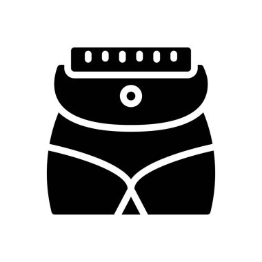 Şeffaf bir arkaplan üzerindeki vektör illüstrasyonunu ölç. Konsept ve grafik tasarımı için kaliteli semboller.. 