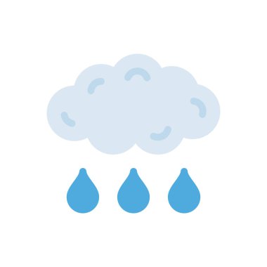 Şeffaf bir arkaplan üzerinde bulut vektör çizimi. Konsept ve grafik tasarımı için birinci sınıf kalite simgeler.. 