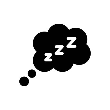 şeffaf bir arkaplan üzerinde uykulu vektör çizimi. Konsept ve grafik tasarımı için mükemmel kalite sembolleri.. 