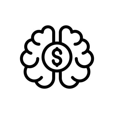 Saydam bir arkaplanda dolar vektör illüstrasyonu. Premium kalite semboller. Konsept ve grafik tasarım için ince çizgi simgesi.. 