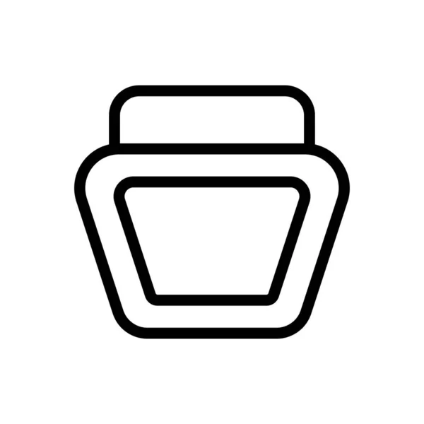 그라운드 Premium Quality Symbols Thin Line Icon Concept Graphic Design — 스톡 벡터