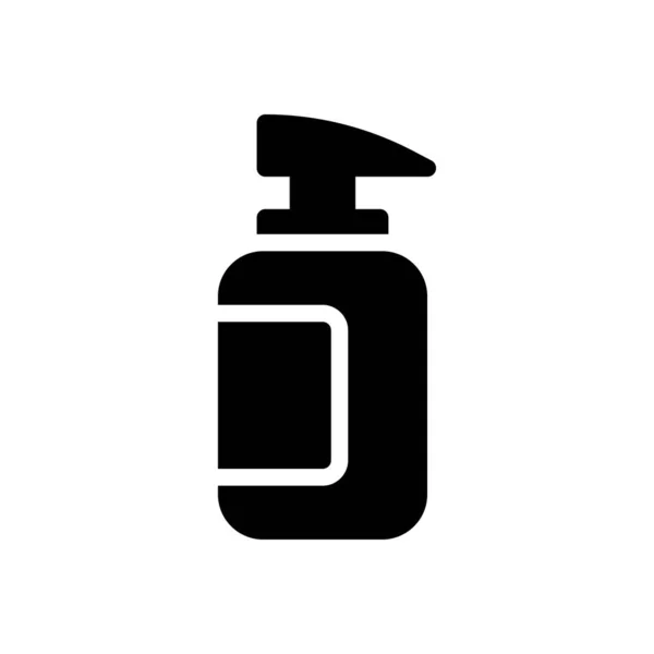 透明背景下的清洁剂矢量图解 高级质量符号 概念和图形设计用的Glyphs图标 — 图库矢量图片