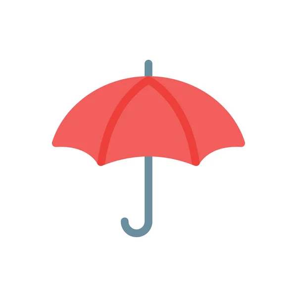 Paraplu Vector Illustratie Een Transparante Achtergrond Premium Kwaliteit Symbolen Stroke — Stockvector