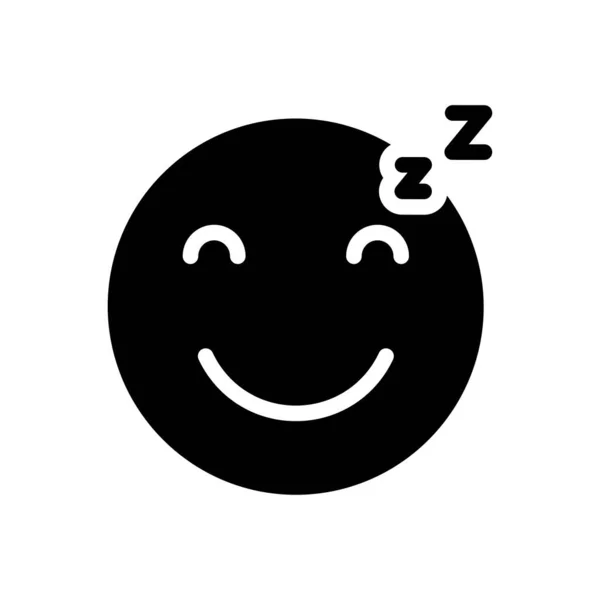 Ilustracja Wektora Emoji Przejrzystym Tle Symbole Jakości Premium Ikona Glifów — Wektor stockowy