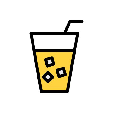 Şeffaf bir arkaplan üzerinde soda vektör illüstrasyonu. Konsept ve grafik tasarım için birinci sınıf kalite simgeler..