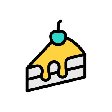 Şeffaf bir arkaplan üzerinde hamur vektörü çizimi. Konsept ve grafik tasarımı için birinci sınıf kalite simgeler..