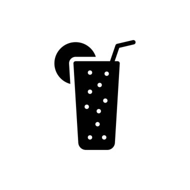 Şeffaf bir arkaplan üzerinde meyve suyu vektörü çizimi. Konsept ve grafik tasarımı için özel kalite semboller..