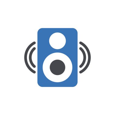 Şeffaf bir arkaplan üzerinde woofer vektör illüstrasyonu. Konsept ve grafik tasarımı için mükemmel kalite sembolleri..