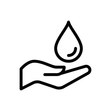 Şeffaf bir arkaplanda koruma vektörü çizimi. Konsept ve grafik tasarım için ince çizgi simgesi..