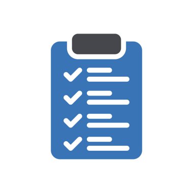 Şeffaf bir arkaplan üzerindeki denetleme listesi vektör illüstrasyonu. Konsept ve grafik tasarımı için mükemmel kalite sembolleri..