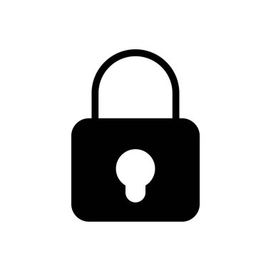 Şeffaf bir arkaplan üzerinde vektör illüstrasyonunu kilitle. Konsept ve grafik tasarım için mükemmel kalite sembolleri.. 