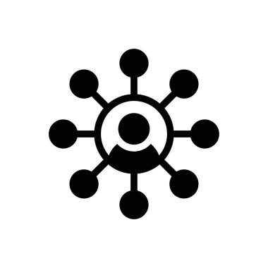 Şeffaf bir arkaplan üzerinde hesap ağ vektör illüstrasyonu. Konsept ve grafik tasarımı için mükemmel kalite sembolleri.. 