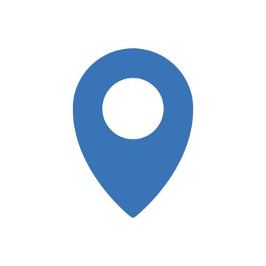 Şeffaf bir arkaplan üzerinde konum vektör illüstrasyonu. Konsept ve grafik tasarımı için mükemmel kalite sembolleri.. 