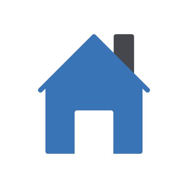 Şeffaf bir arkaplan üzerinde hom vektör illüstrasyonu. Konsept ve grafik tasarımları için mükemmel kalite sembolleri. 