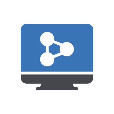 Şeffaf bir arkaplan üzerinde ağ vektör illüstrasyonu. Konsept ve grafik tasarımı için kaliteli semboller.. 
