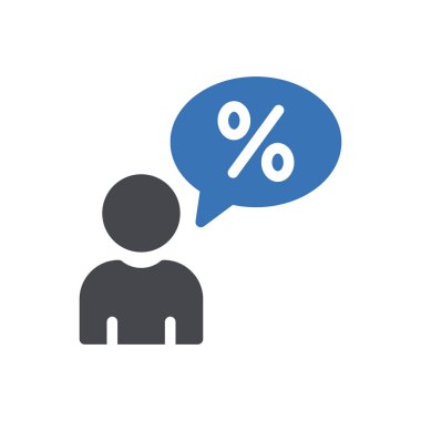 Şeffaf bir arkaplanda indirimli vektör illüstrasyonu. Konsept ve grafik tasarımı için kaliteli semboller.. 