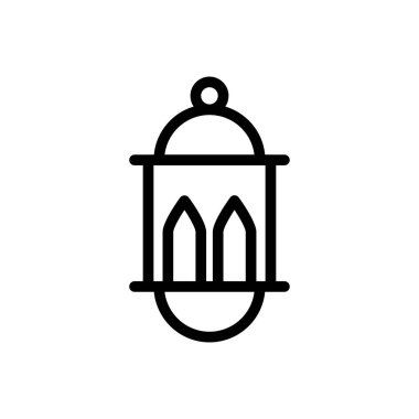 Saydam bir arkaplanda lamba vektör çizimi. Premium kalite semboller. Konsept ve grafik tasarım için ince çizgi simgesi.