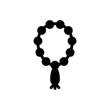 Şeffaf bir arkaplanda boncuk vektör illüstrasyonu. Konsept ve grafik tasarımı için mükemmel kalite semboller.. 