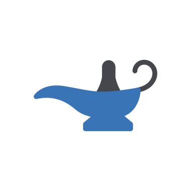 Şeffaf bir arkaplan üzerinde lamba vektör çizimi. Konsept ve grafik tasarım için mükemmel kalite semboller..