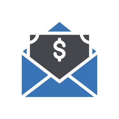 Şeffaf bir arkaplan üzerinde ileti vektör illüstrasyonu. Konsept ve grafik tasarımı için kaliteli semboller..