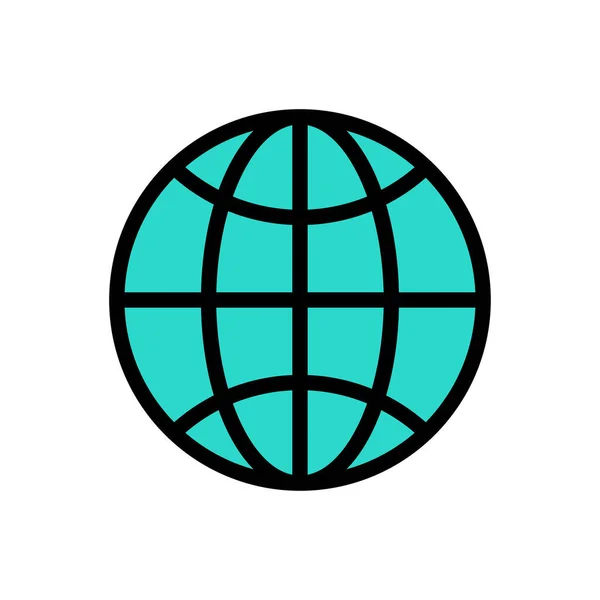 Globale Vektorillustration Auf Transparentem Hintergrund Symbole Premium Qualität — Stockvektor