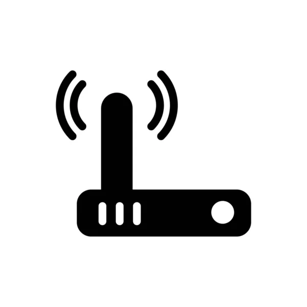 Router Vektor Illustration Auf Transparentem Hintergrund Symbole Premium Qualität Glyphen — Stockvektor