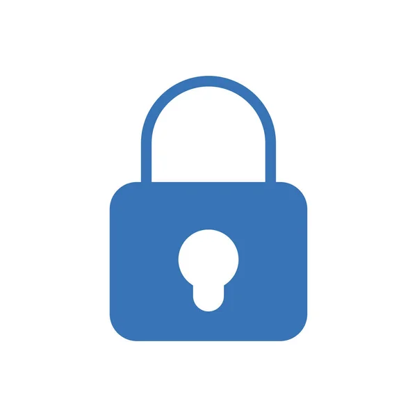 Lock Vector Illustration Transparent Background Premium Quality Symbols Glyphs Icon — Stock Vector