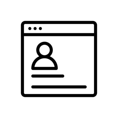 Saydam bir arkaplan üzerinde demokrasi vektör illüstrasyonu. Konsept ve grafik tasarım için ince çizgi simgesi..