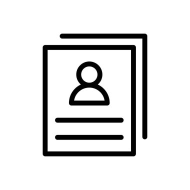 Saydam bir arkaplan üzerinde demokrasi vektör illüstrasyonu. Konsept ve grafik tasarım için ince çizgi simgesi..