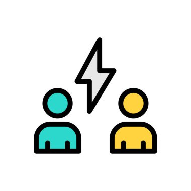 Şeffaf bir arkaplan üzerinde topluluk vektör illüstrasyonu. Konsept ve grafik tasarım için kaliteli semboller.. 