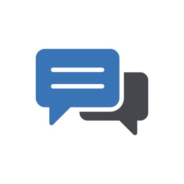 Şeffaf bir arkaplan üzerinde ileti vektör illüstrasyonu. Konsept ve grafik tasarımı için kaliteli semboller..