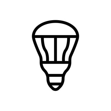 Şeffaf bir arkaplanda hafif vektör illüstrasyonu. Konsept ve grafik tasarımı için ince çizgi simgesi..