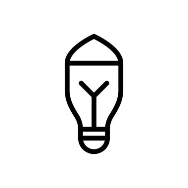 Şeffaf bir arkaplanda hafif vektör illüstrasyonu. Konsept ve grafik tasarımı için ince çizgi simgesi..