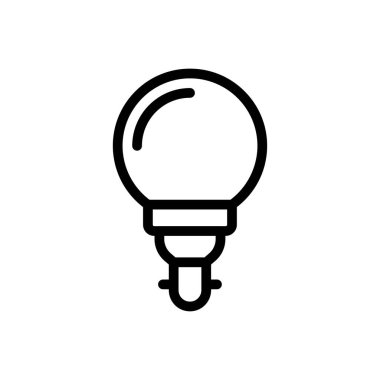 Şeffaf bir arkaplanda hafif vektör illüstrasyonu. Konsept ve grafik tasarımı için ince çizgi simgesi..