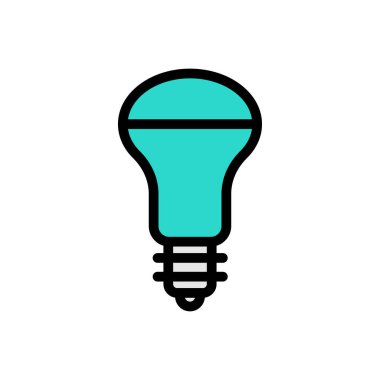 Saydam bir arkaplan üzerinde lamba vektör çizimi. Konsept ve grafik tasarımı için birinci sınıf kalite simgeler..