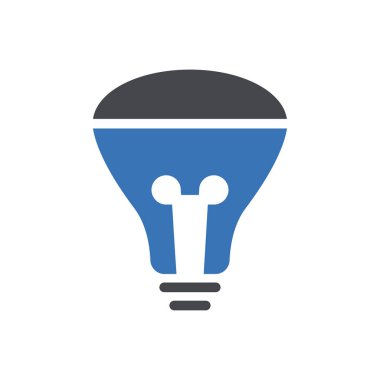 Şeffaf bir arkaplan üzerinde lamba vektör çizimi. Konsept ve grafik tasarım için mükemmel kalite semboller..