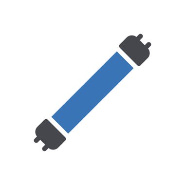 Şeffaf bir arkaplan üzerinde lamba vektör çizimi. Konsept ve grafik tasarım için mükemmel kalite semboller..